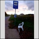 A place to wait for a bus
